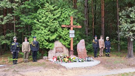 32. rocznica powstania katastrofalnego pożaru lasu w Kuźni Raciborskiej